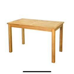 New Small Teak Outdoor Dining table For 2-4, For Small Patio