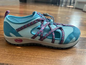 Chaco Girls’ Hiking Sandals - Blue Crystal