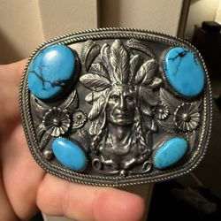 Indian Belt Buckle