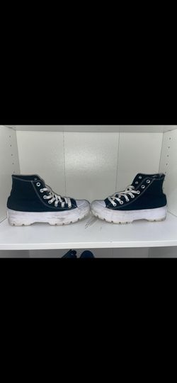 Black Converse Lugged