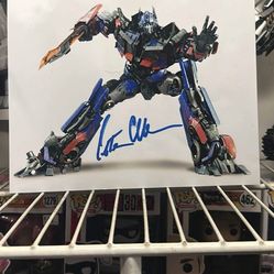 TRANSFORMERS PETER CULLEN SIGNED POSTER FROM FAN EXPO 2024 CHICAGO