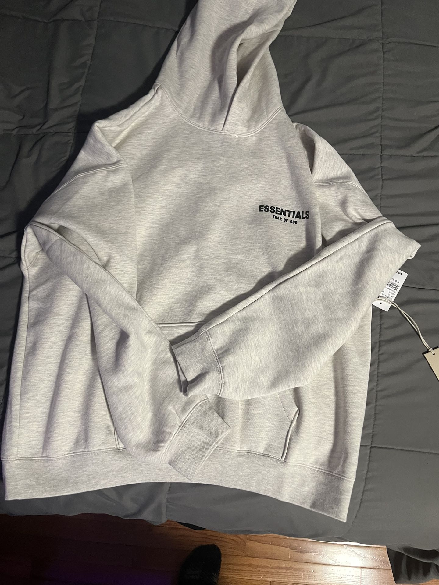 Light Oatmeal Essentials Hoodie 