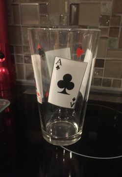 8 card pint glasses