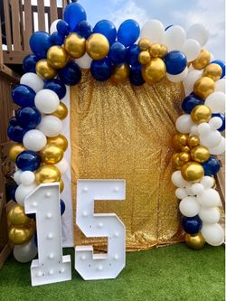 3FT Tall Number 15 (and the dress) for sale!
