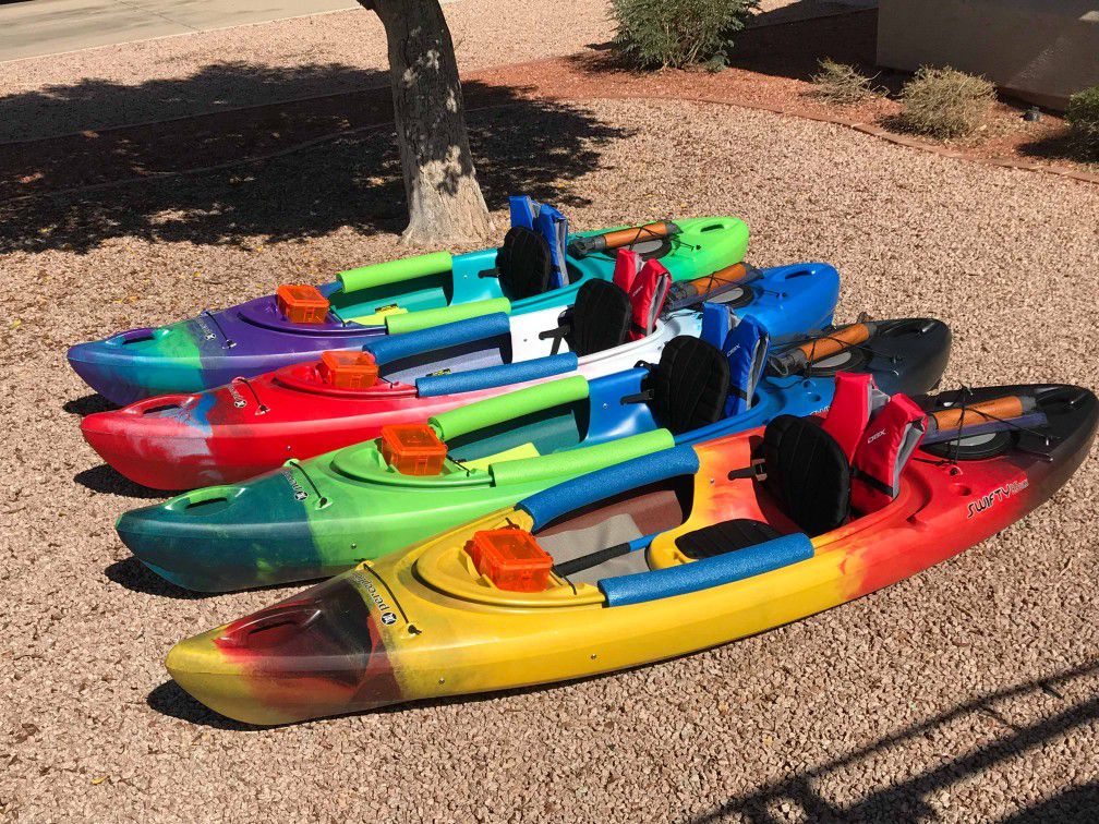 River kayaks