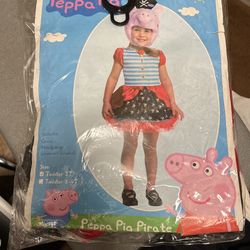 pepa pig costume size 2 T