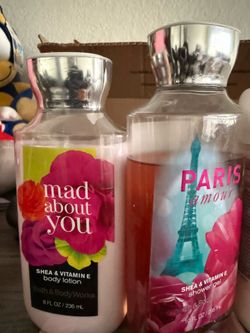 Bath and body works lotion and shower gel