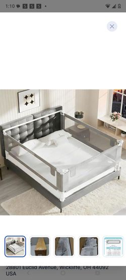 3-Pack Queen Size Bed Rail System  *NEW*