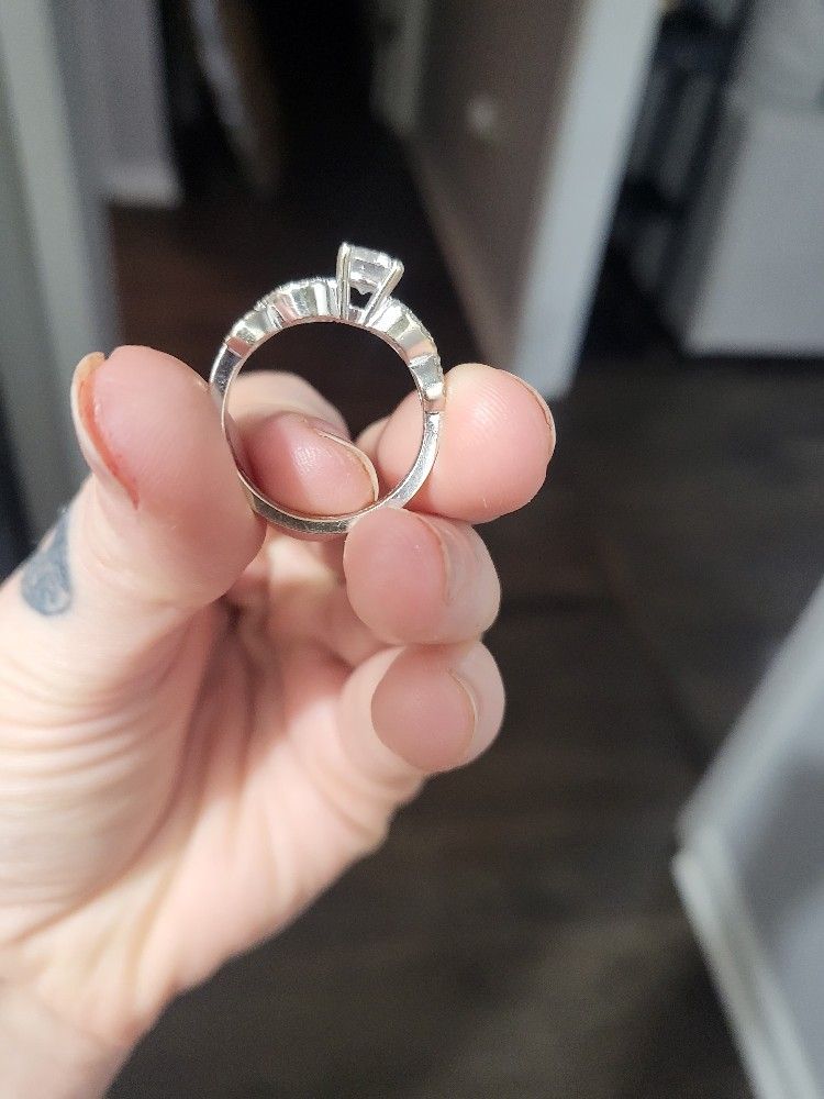 White Gold Engagement Ring