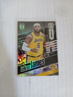 LeBron James Elite SLU Series One Basketball Card