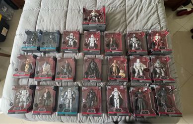 Star Wars Elite Series Die-Cast Action Figures Lot