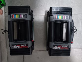Powerblock adjustable dumbbells