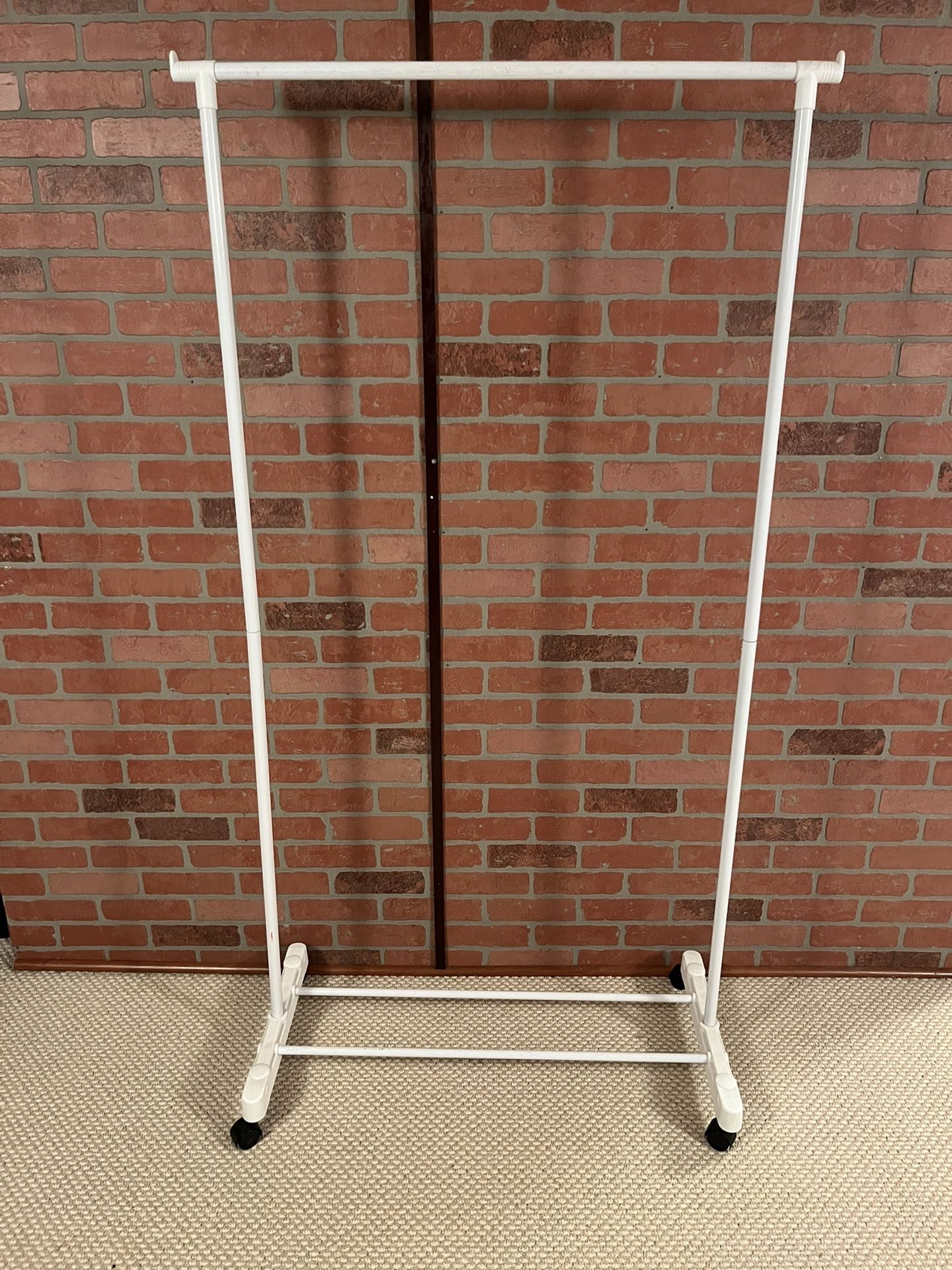 Rolling Clothes Rack, Organizer 68”H x 35”W (easy to take apart)