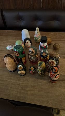 Collection Of Nesting Dolls