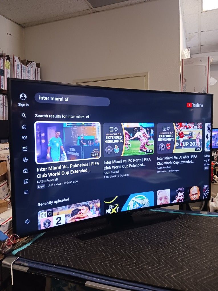 CURVED 65 INCH SAMSUNG SMART TV