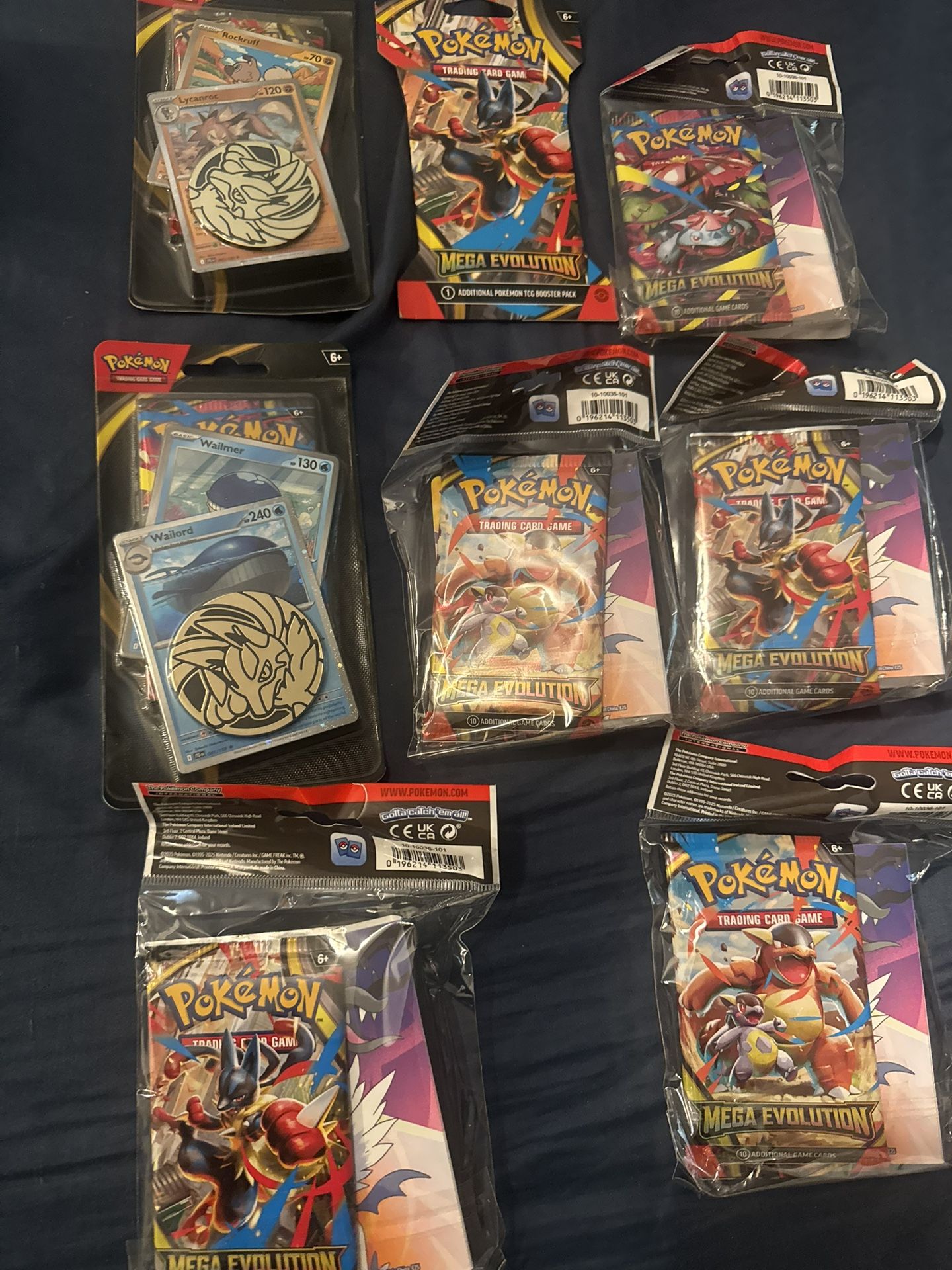 Pokemon Mega Evolution Packs