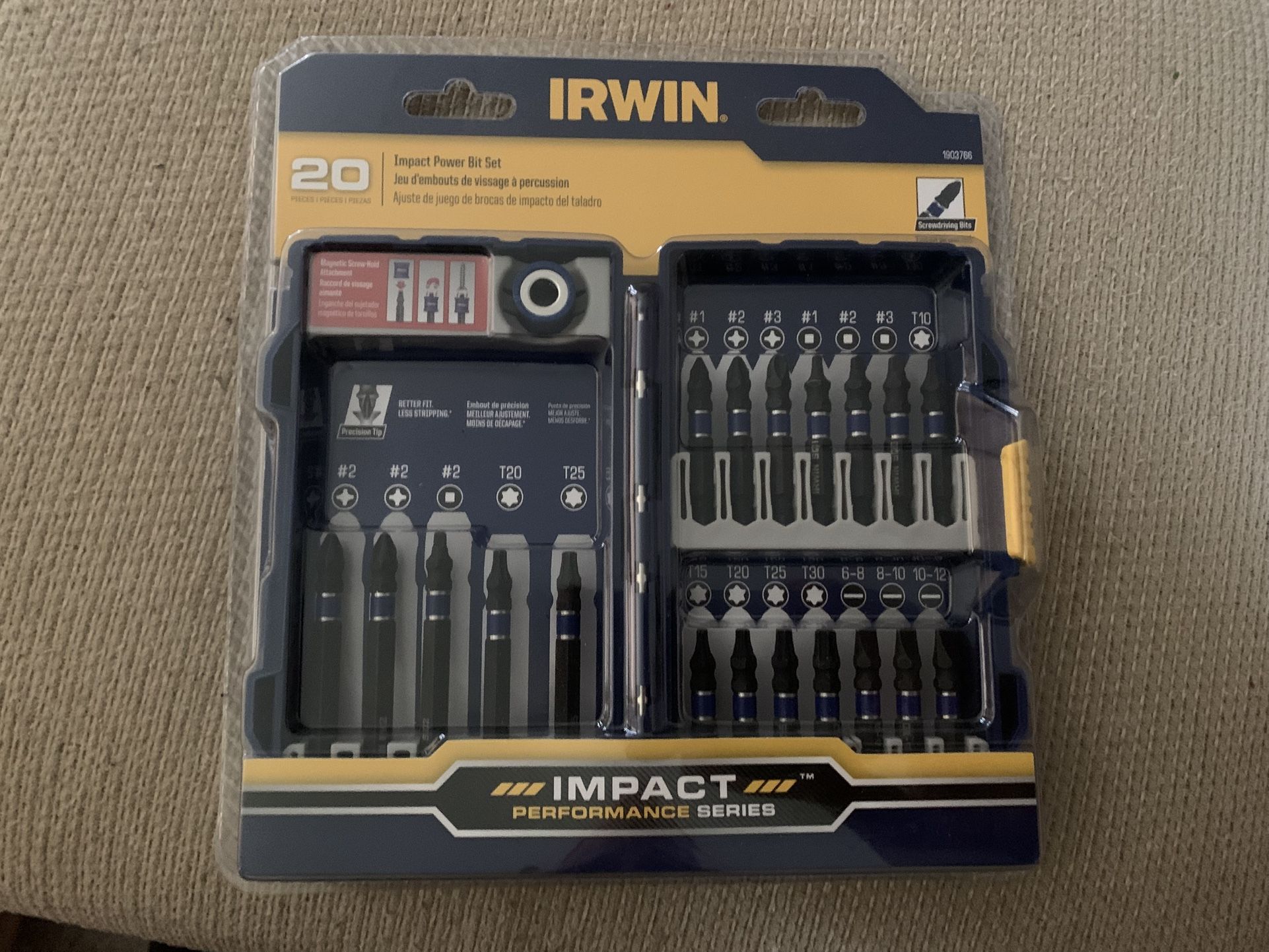 Irwin  Impact Power Bit Set