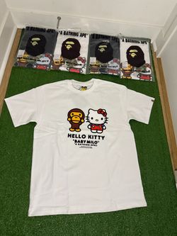 BAPE x Hello Kitty Baby Milo White T-Shirt