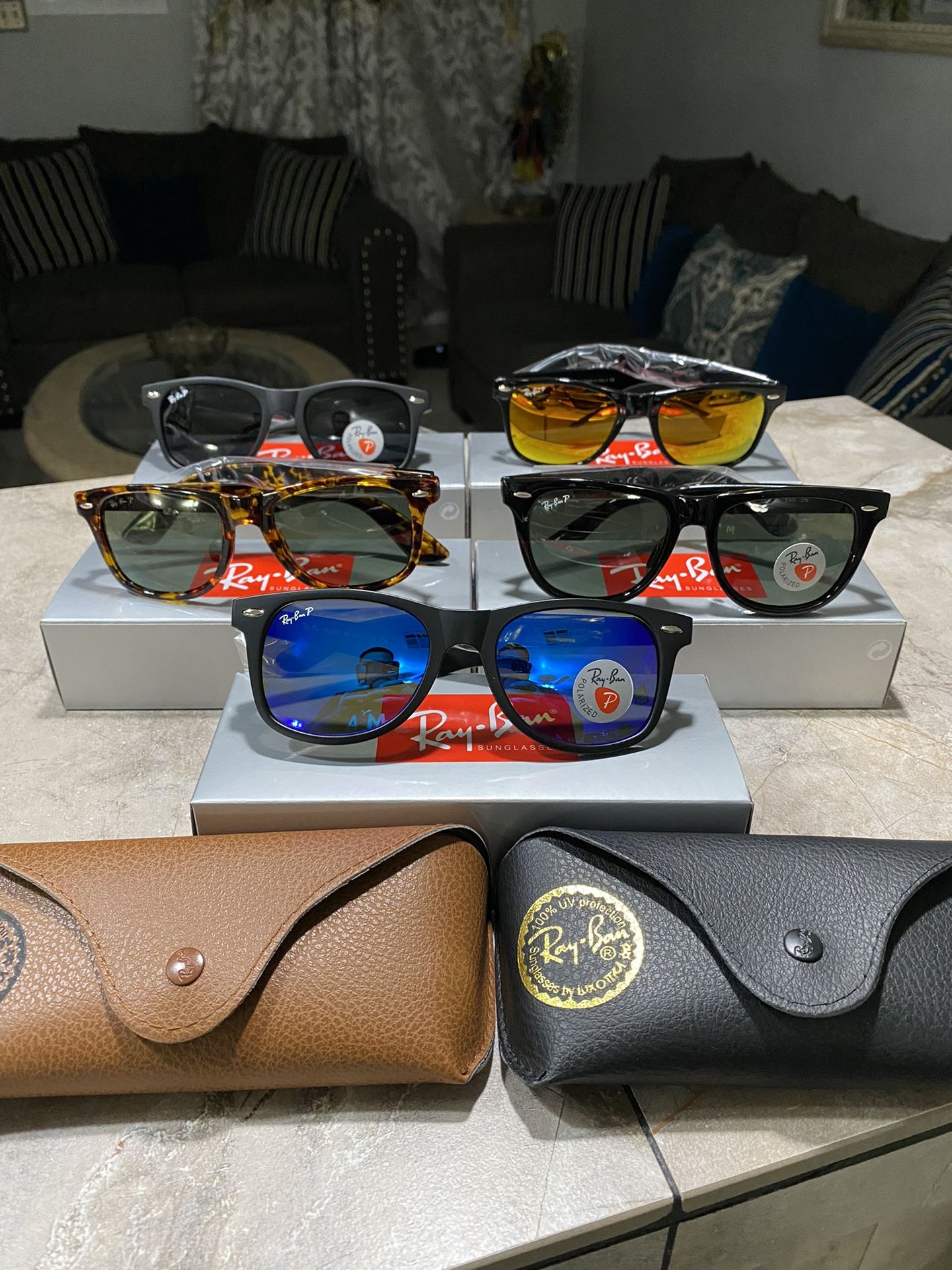 Rayban Polarized Wayfarer Sunglasses 2140