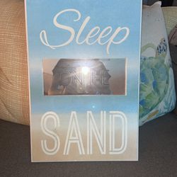Sleep On The Sand Mirror Decor