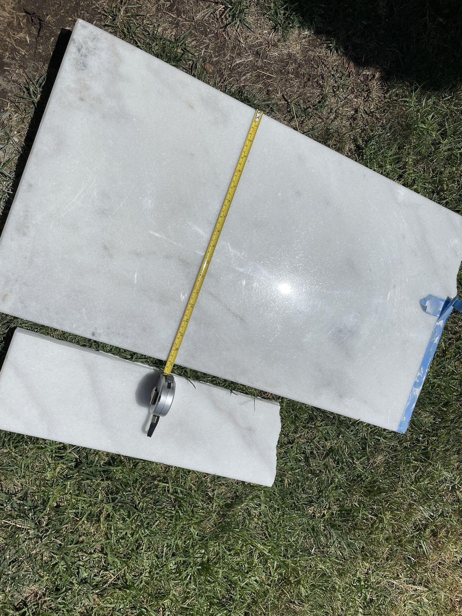 Marble For Shower Bench 17x29in