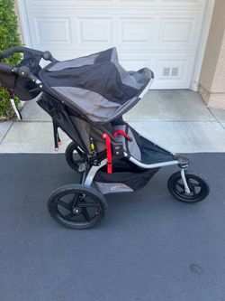 BOB Single Jogging Stroller – All Terrain – Gray/Black – Great Condition