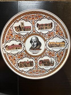 Shakespeare's Stratford Decorative Collector Plate
