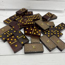 Brown & Gold Dominoes