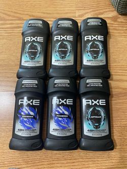 Axe Deodorants(6-$21, 4-$14)