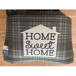 “Home Sweet Home” Door Mat.. New.. ( 18 in X 30 in)