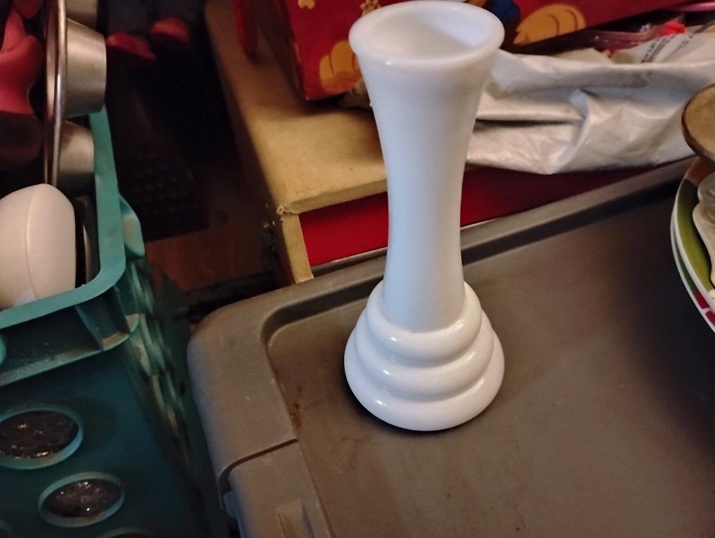 Milk Glass Vase