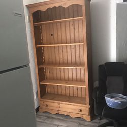 Tall Shelf Cabinet / Drawer