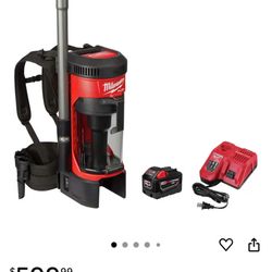 Milwaukee M18 Fuel 3-in-1 Lightweight Backpack, Red Black