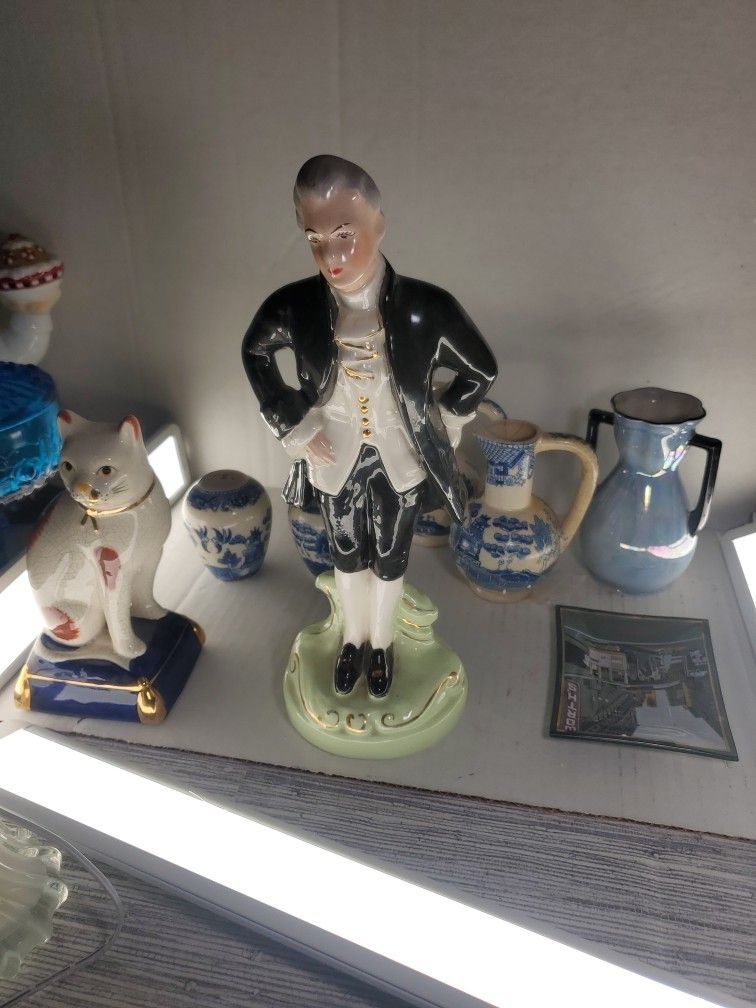 Royal Dux Statue Dancer  1930s Rare Piece 