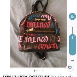 Mini Backpack Juicy Couture Bag Mini Purse Brand New On Sale