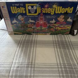 2021 Disney Parks Vault A Visit To Walt Disney World Magic Kingdom Board Game