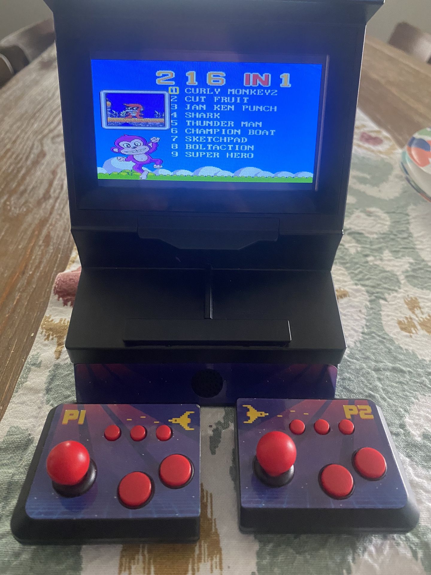 Orb Retro Arcade 2 Player With 216 Games!