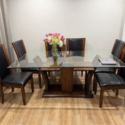 Table With 6 Chairs