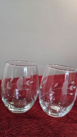 glasses princess house heritage tiny cups $18.00