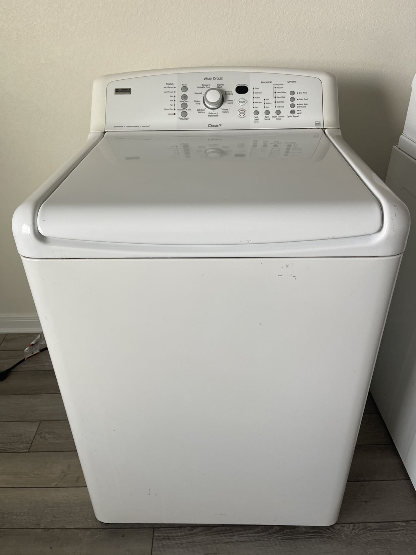 canyon capacity washer