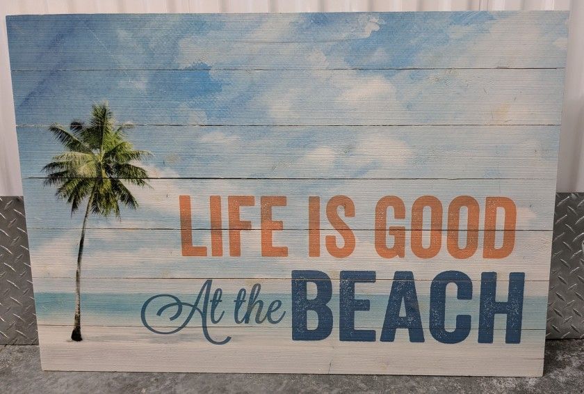 Life Is Good At The Beach Painting 