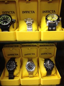 BEAUTIFUL BRAND NEW INVICTA WATCHES