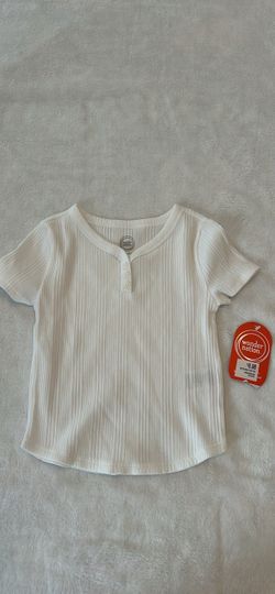 Wonder Nation Henley Knit Top xs 4/5