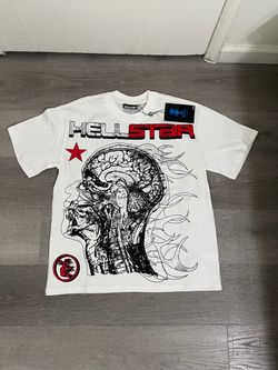Xl Hellstar Graphic T-Shirt White