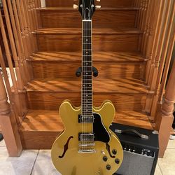 Epiphone ES335 Semi Hollow (Brand New) w/ Fender Amp