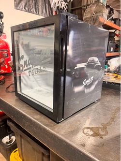 Snap on mini fridge