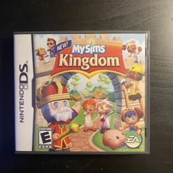 My Sims Kingdom Nintendo DS Game