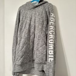 Abercrombie & Fitch Diamond Pattern Logo on Sleeve Hoodie