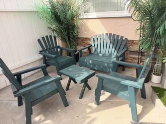 Patio table set