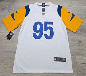 LOS ANGELES RAMS STITCHED FOOTBALL JERSEY
